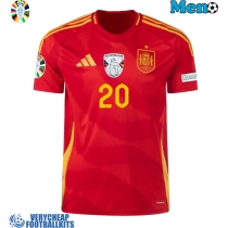 Spain Pedri Gonzalez #20 Replica Home Shirt Euro 2024 Short Sleeve